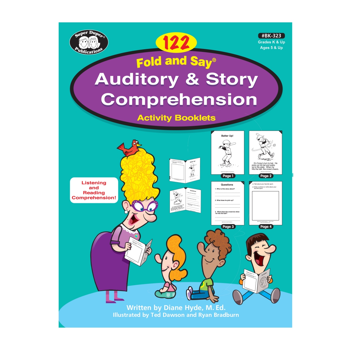 Reading Comprehension Worksheets Auditory Learner