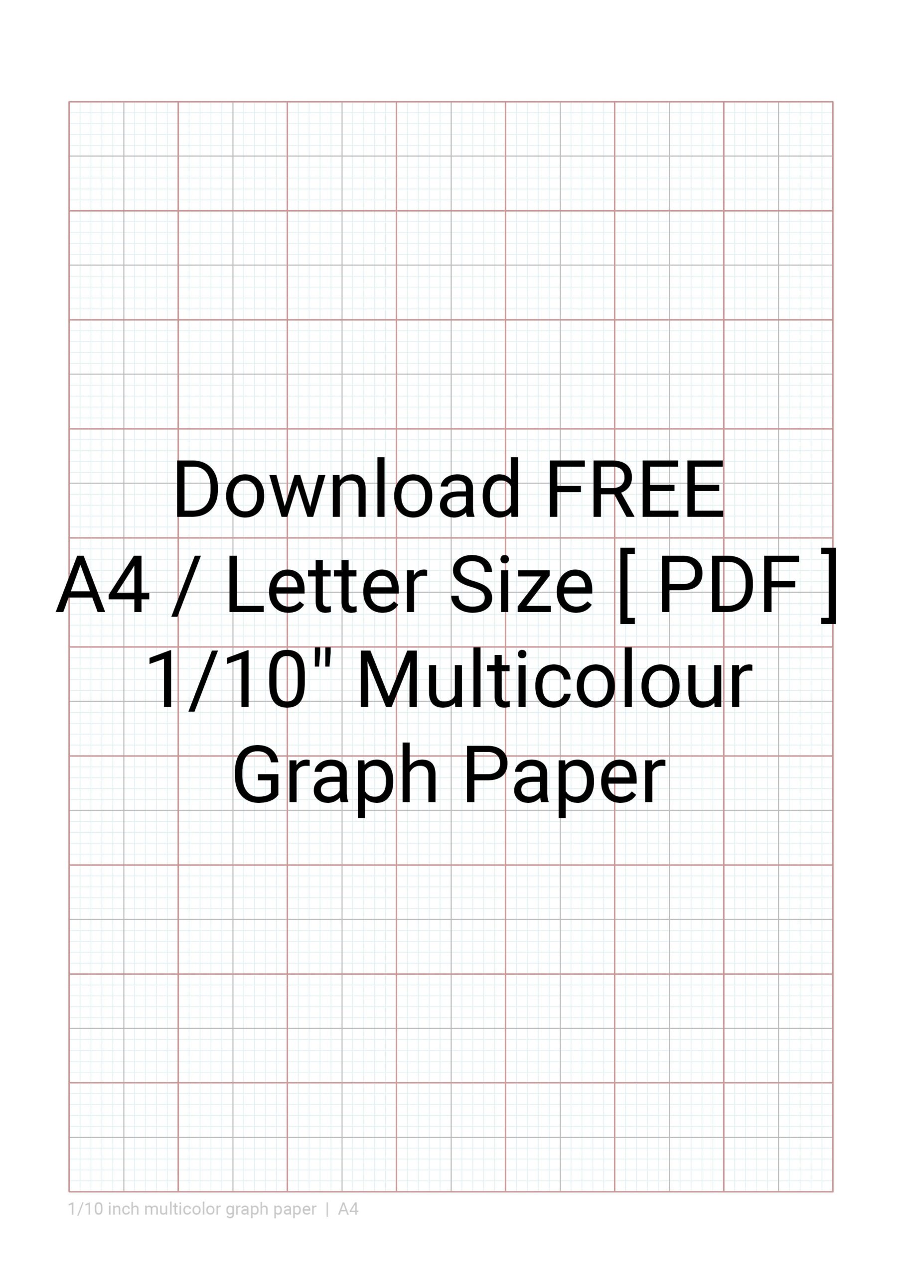 Printable Graph Paper Free Pdf
