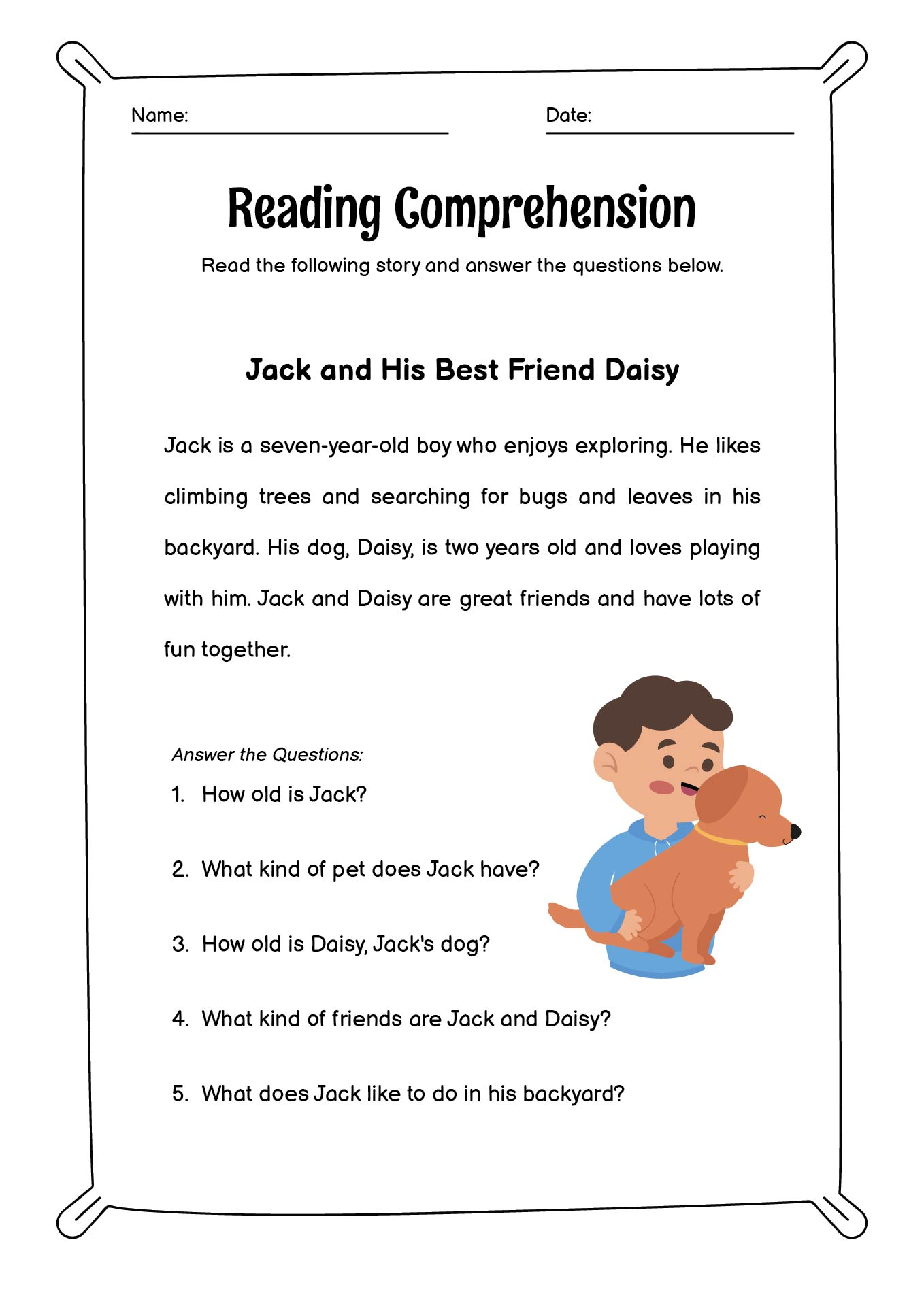 17 Printable Reading Worksheets For Grade 1 Free PDF At Worksheeto