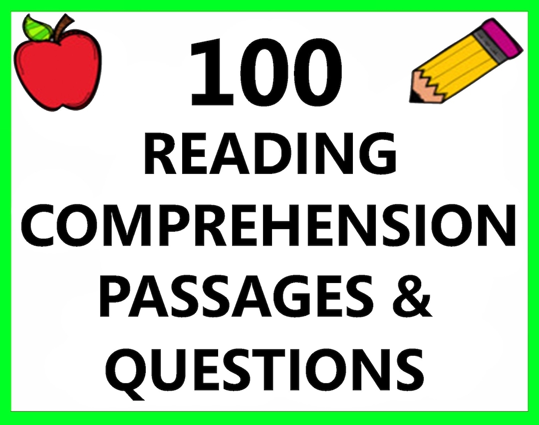 1st 2nd 3rd 4th Grade Reading Comprehension Passages Short Stories 