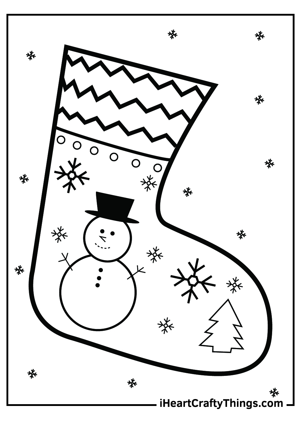 Free Christmas Stocking Printables
