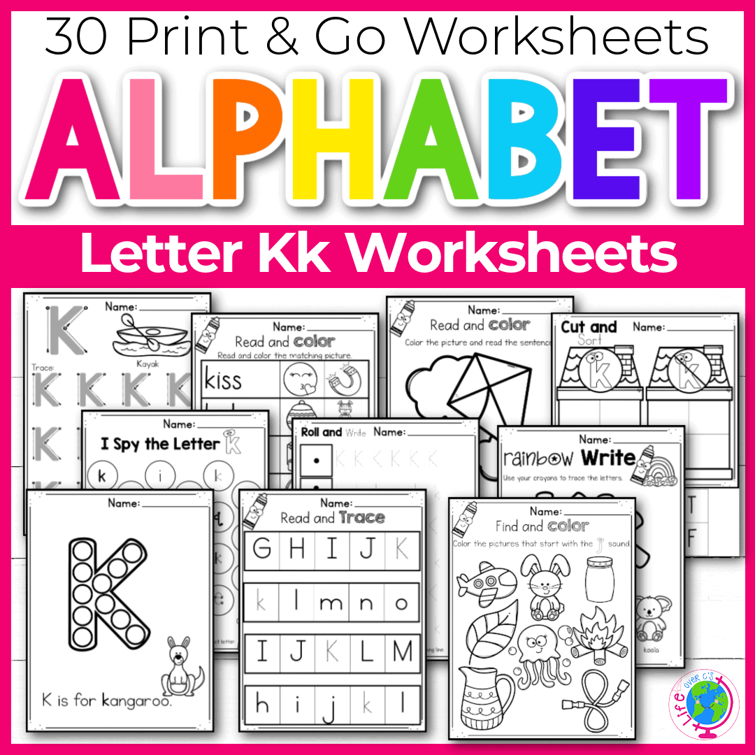 Letter K Worksheets Free Printables