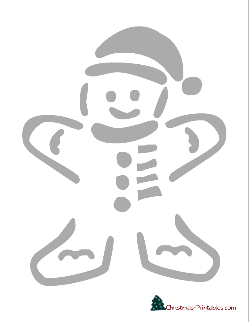 Free Printable Stencils For Christmas