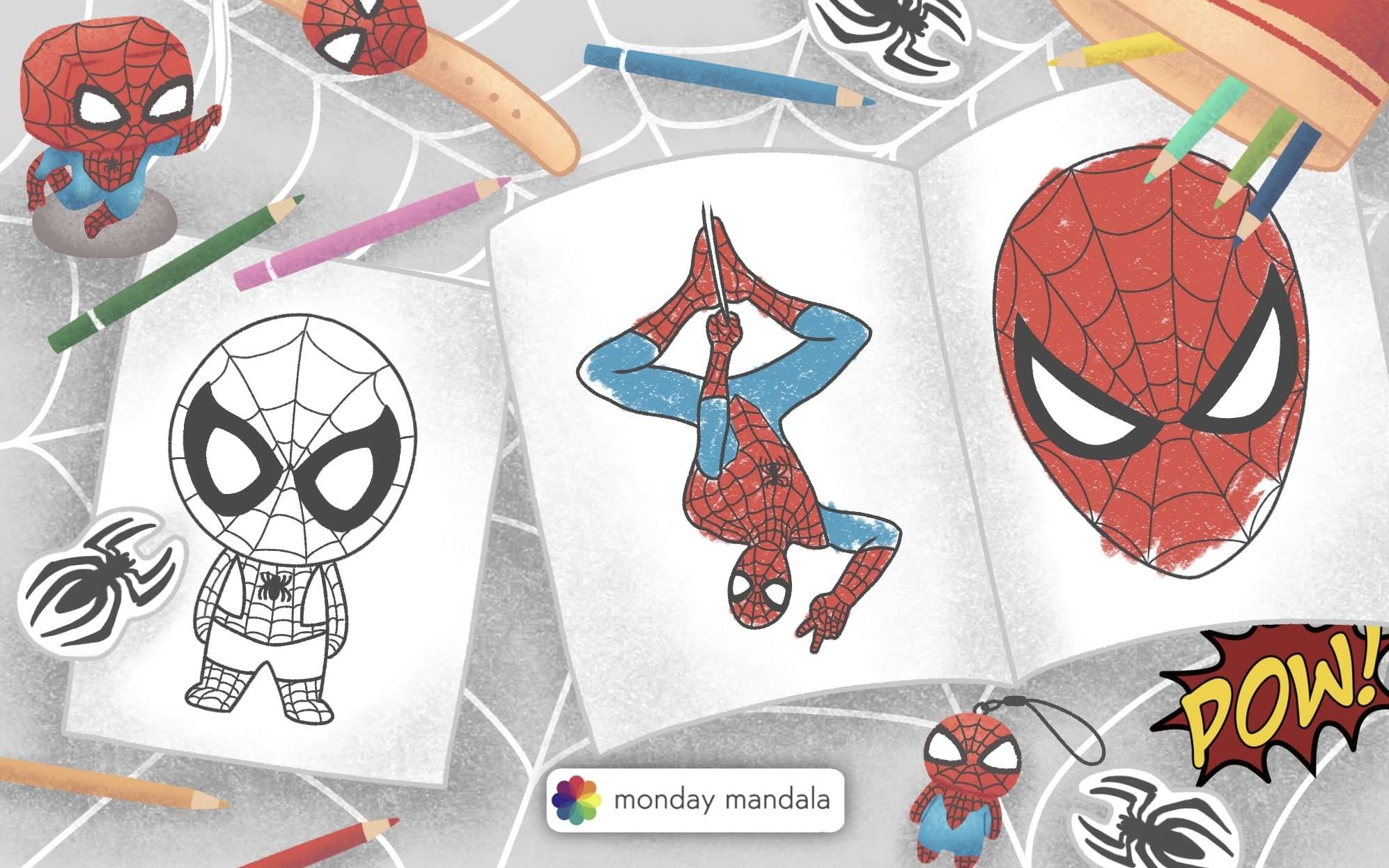 40 Spider Man Coloring Pages Free PDF Printables 