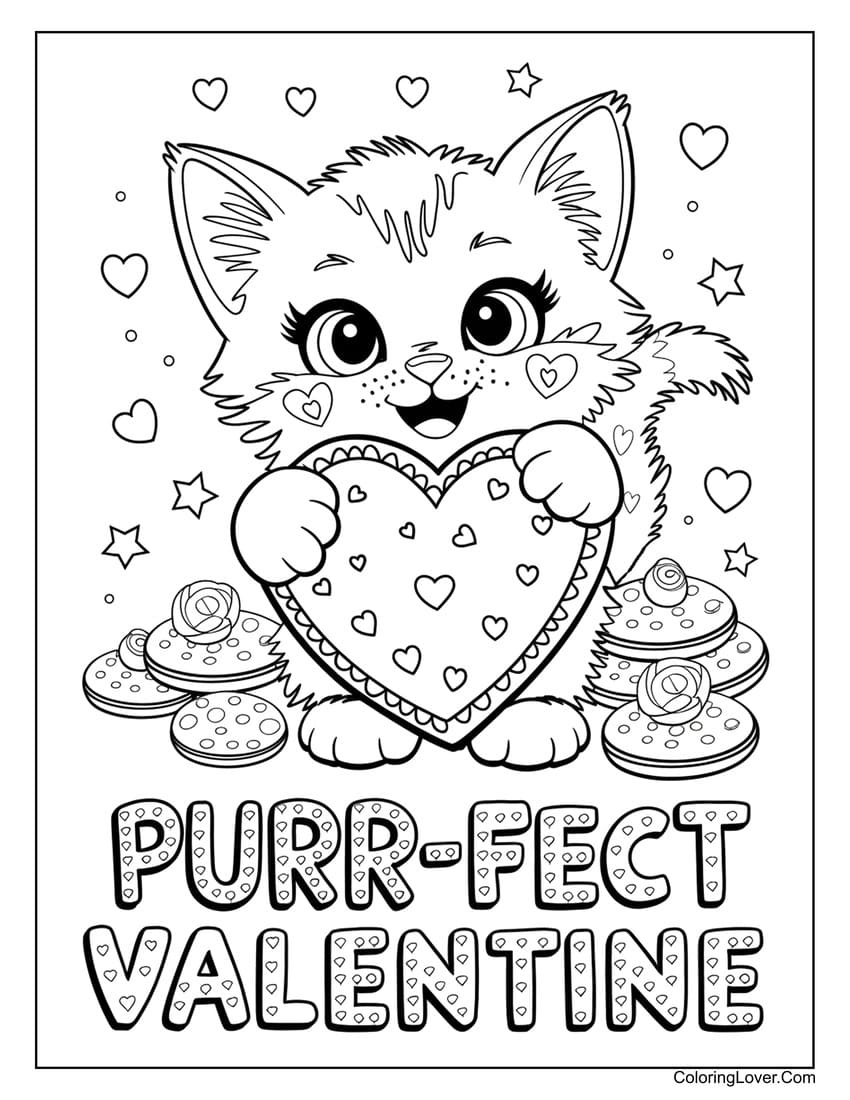 53 Valentine s Day Coloring Pages Free Printables For All Ages 