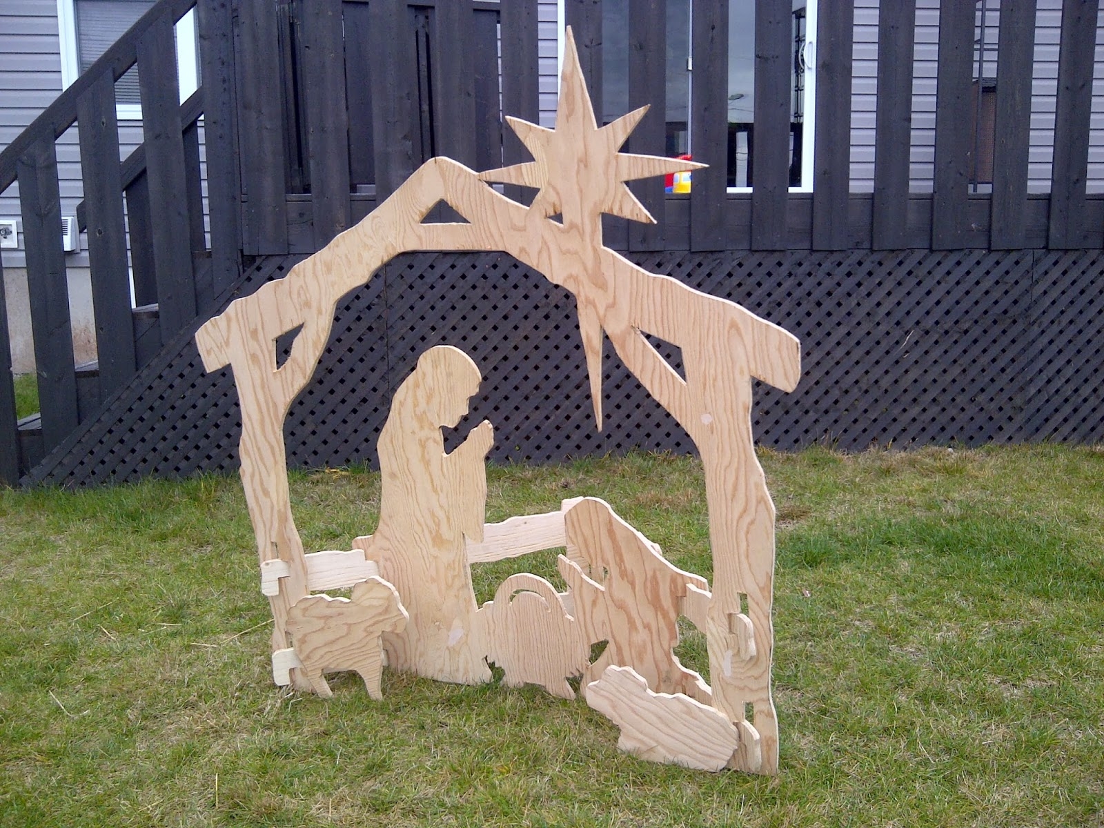 Plywood Nativity Scene Patterns Free Printable