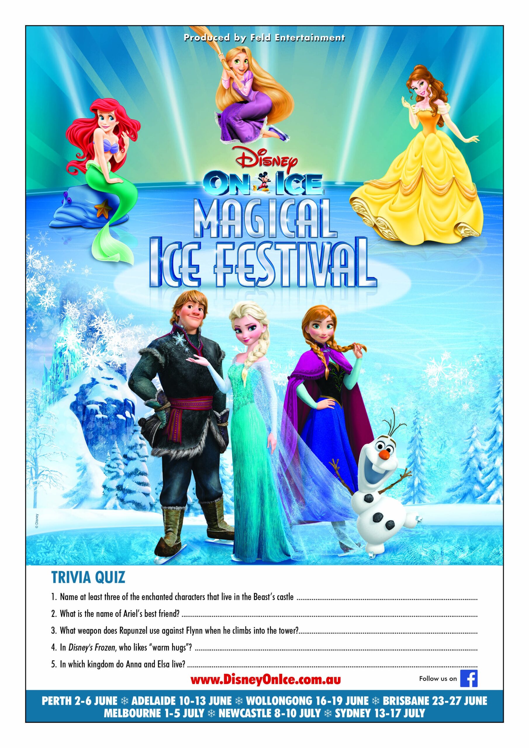 Disney On Ice Printable Ticket Free