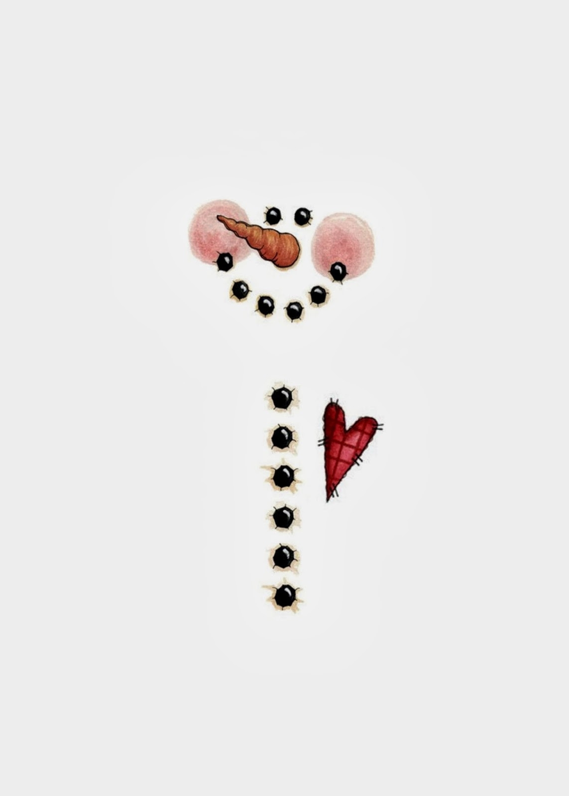 Be Different Act Normal Snowman Candy Bar Wrapper Christmas 
