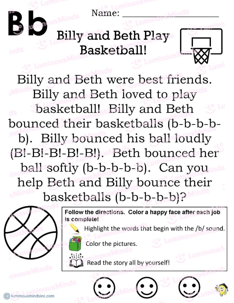 Billy And Beth Play Basketball