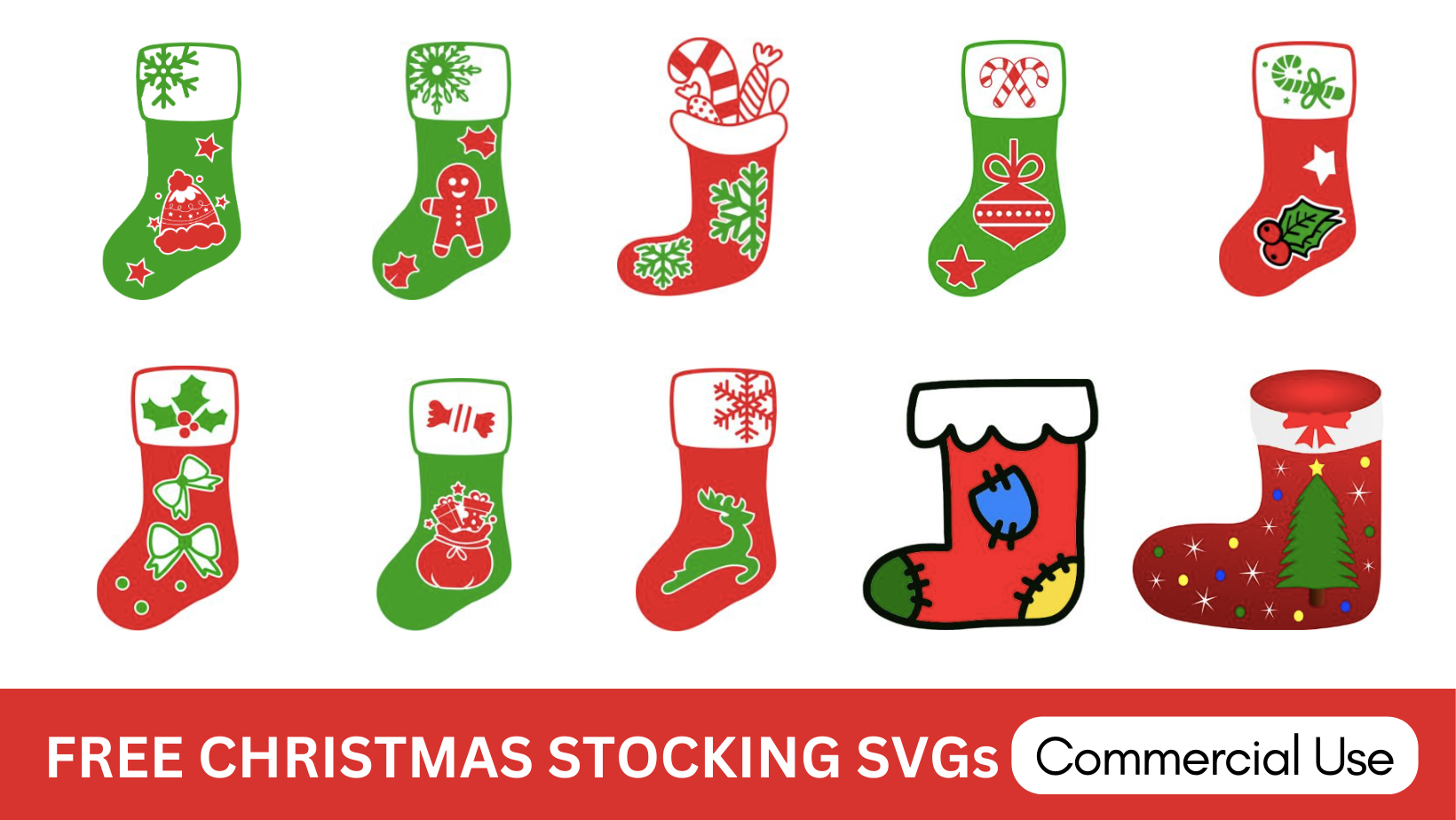 Christmas Stocking Patterns Free Printable Stencils U0026 Templates