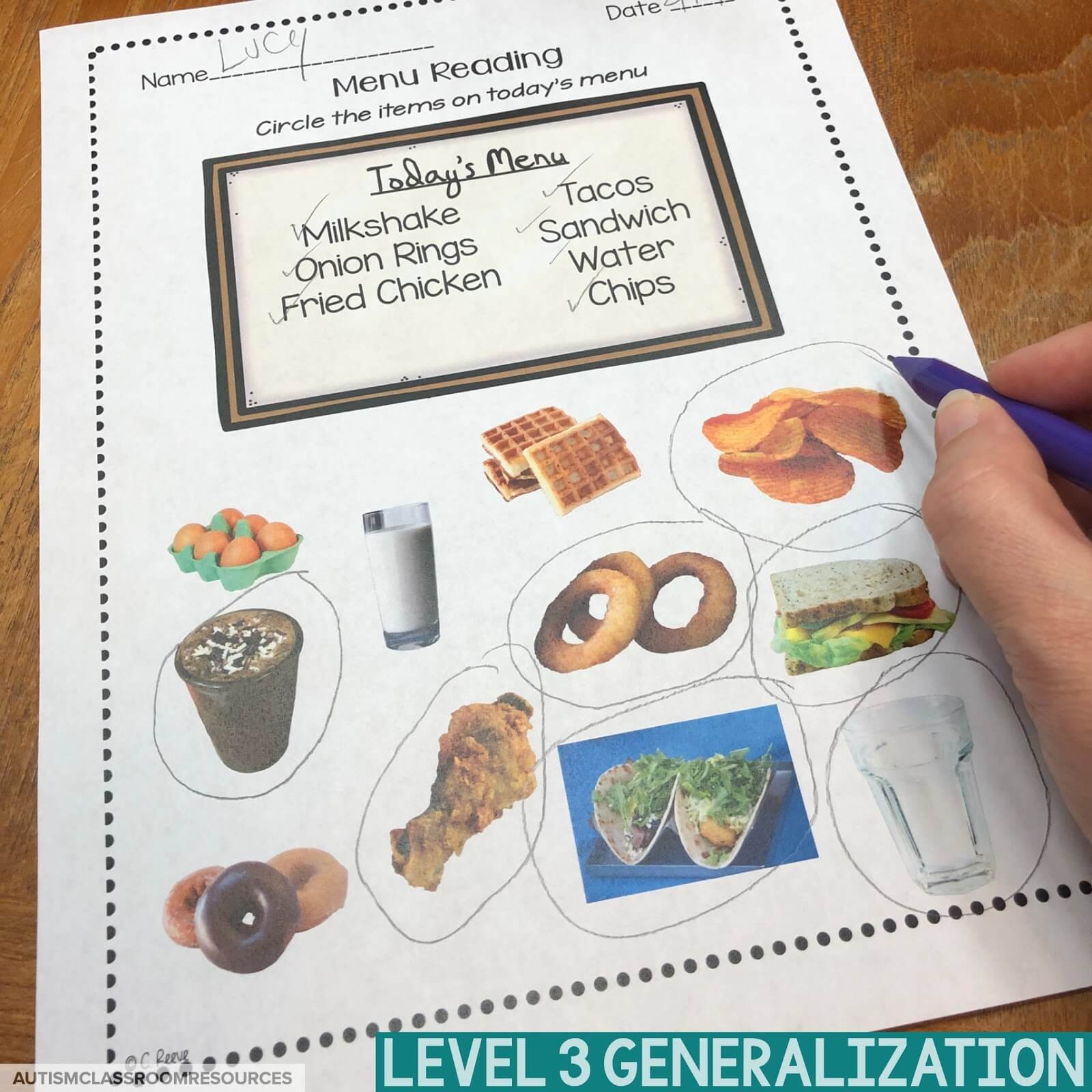 Classroom Tools You Need Leveled Functional Reading Worksheets 