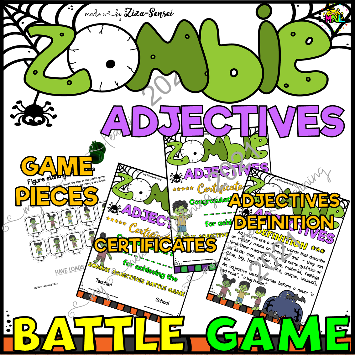 Reading Comprehension Worksheets About Zombies