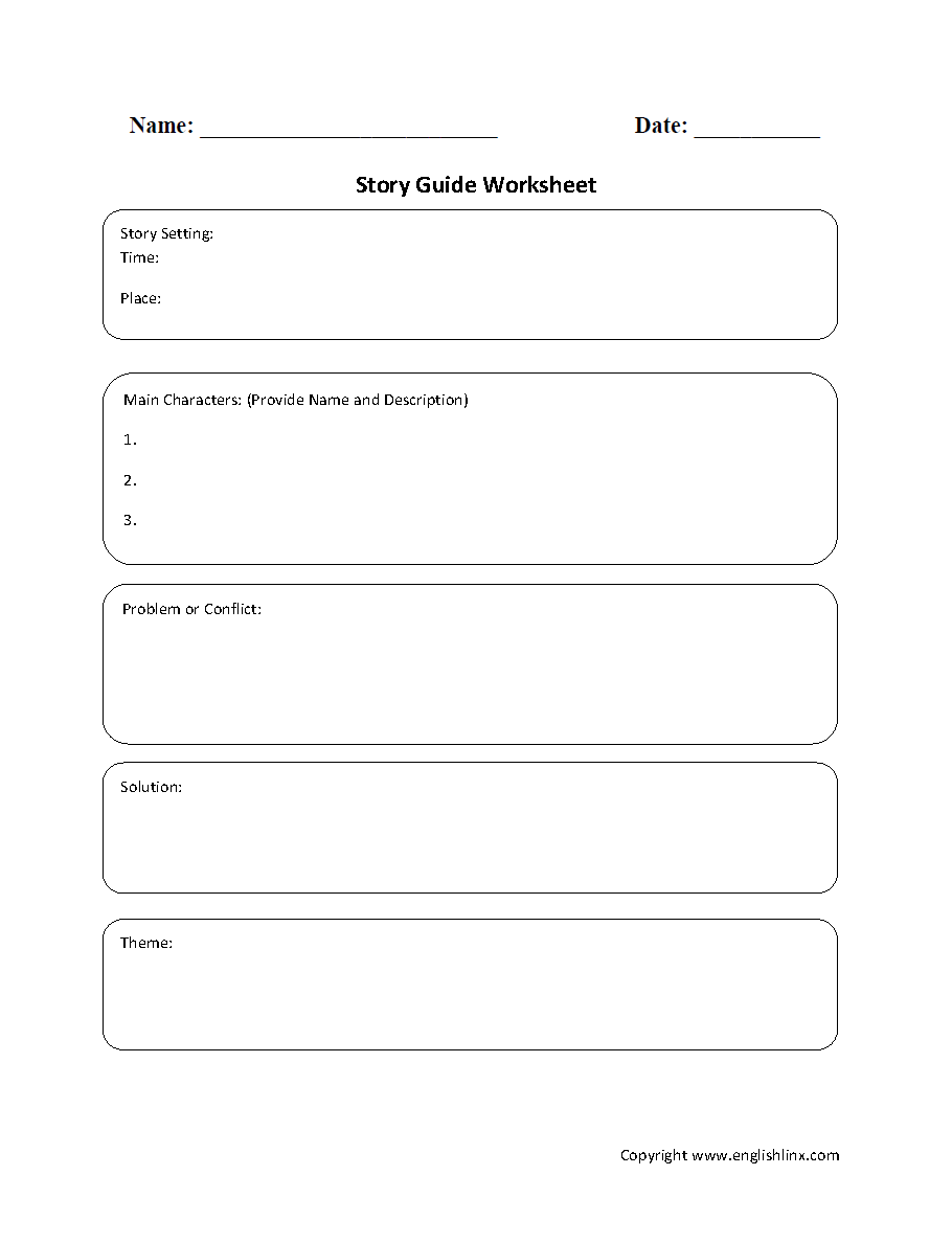 Englishlinx Book Report Worksheets