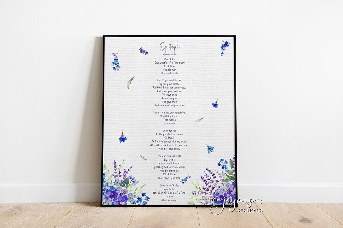 Epitaph Forget me not Printable Poem NCIS Poem Season 18 Digital Download Myosotis In Memory Memorial Gifts Remembrance Of Loved Ones Etsy Canada