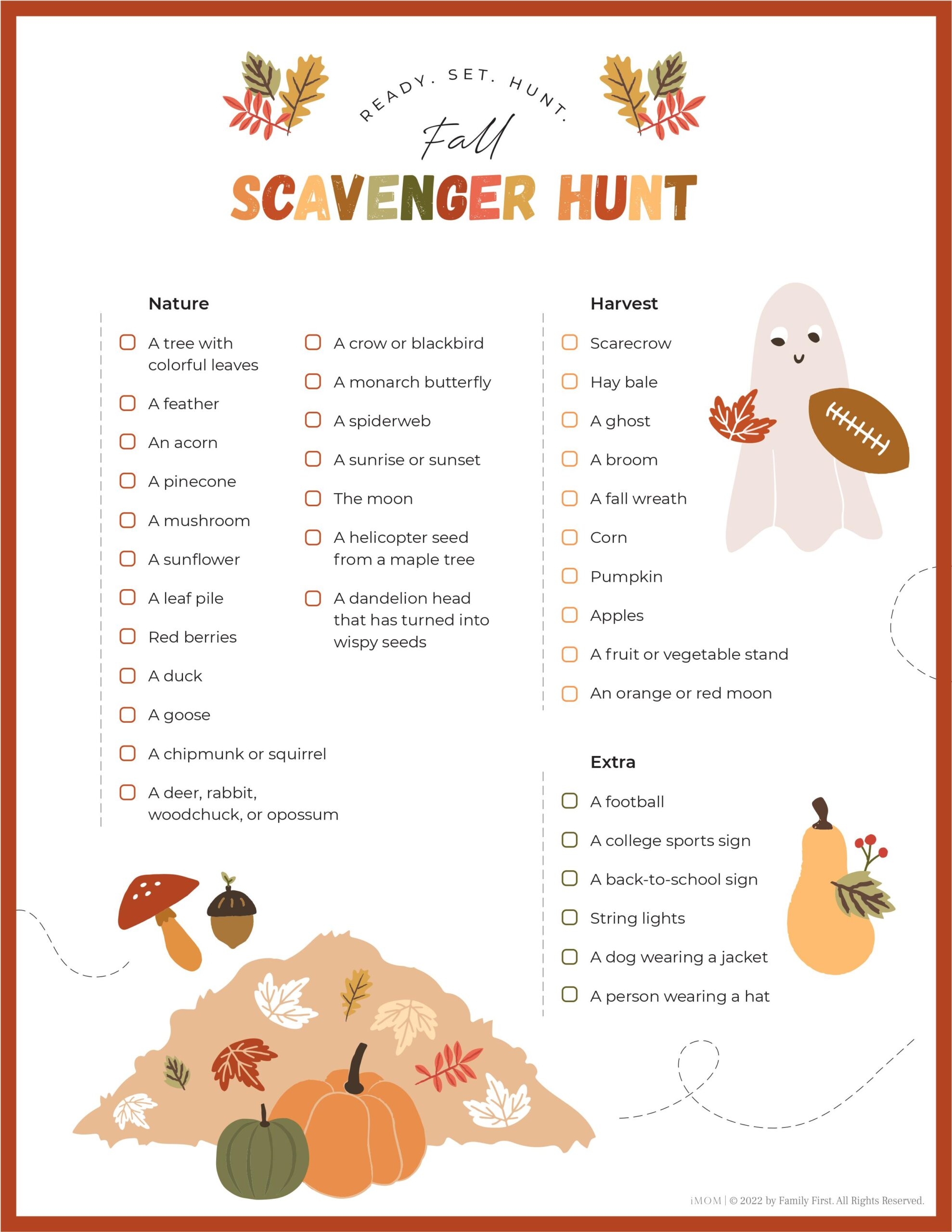 Fall Scavenger Hunt Printable For Kids IMOM