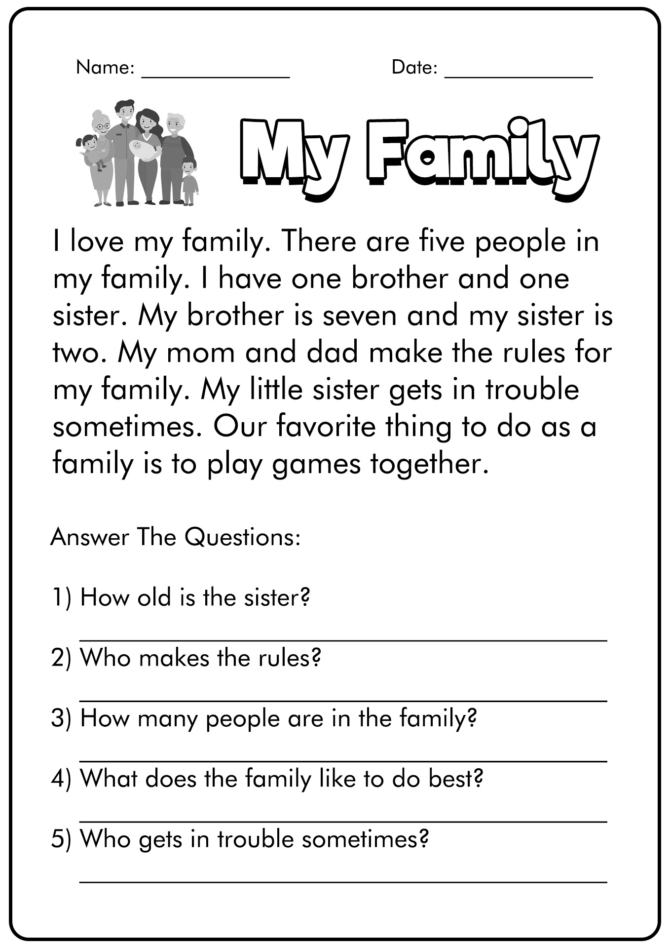 First Grade Reading Worksheets K5 Learning Worksheets Library