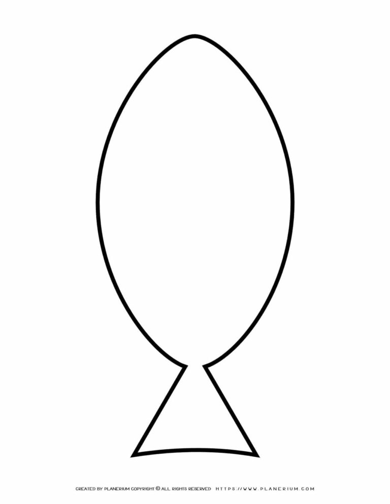 Fish FREE Printable Templates Planerium