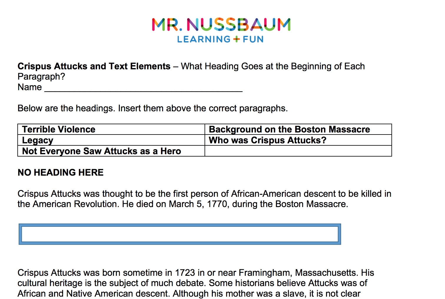Frederick Douglass And Text Structures Inference And Conflict