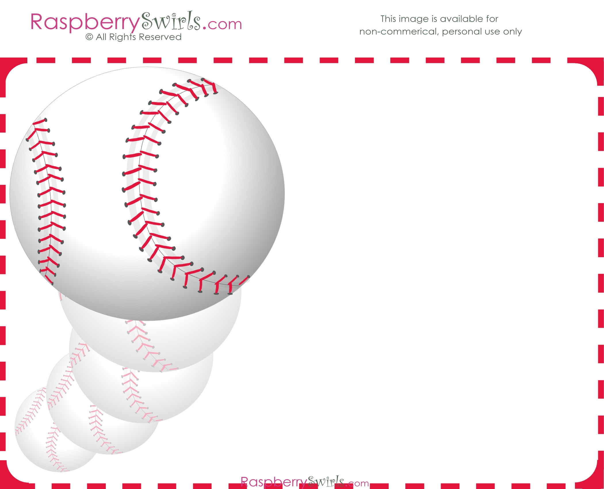 Free Printable Baseball