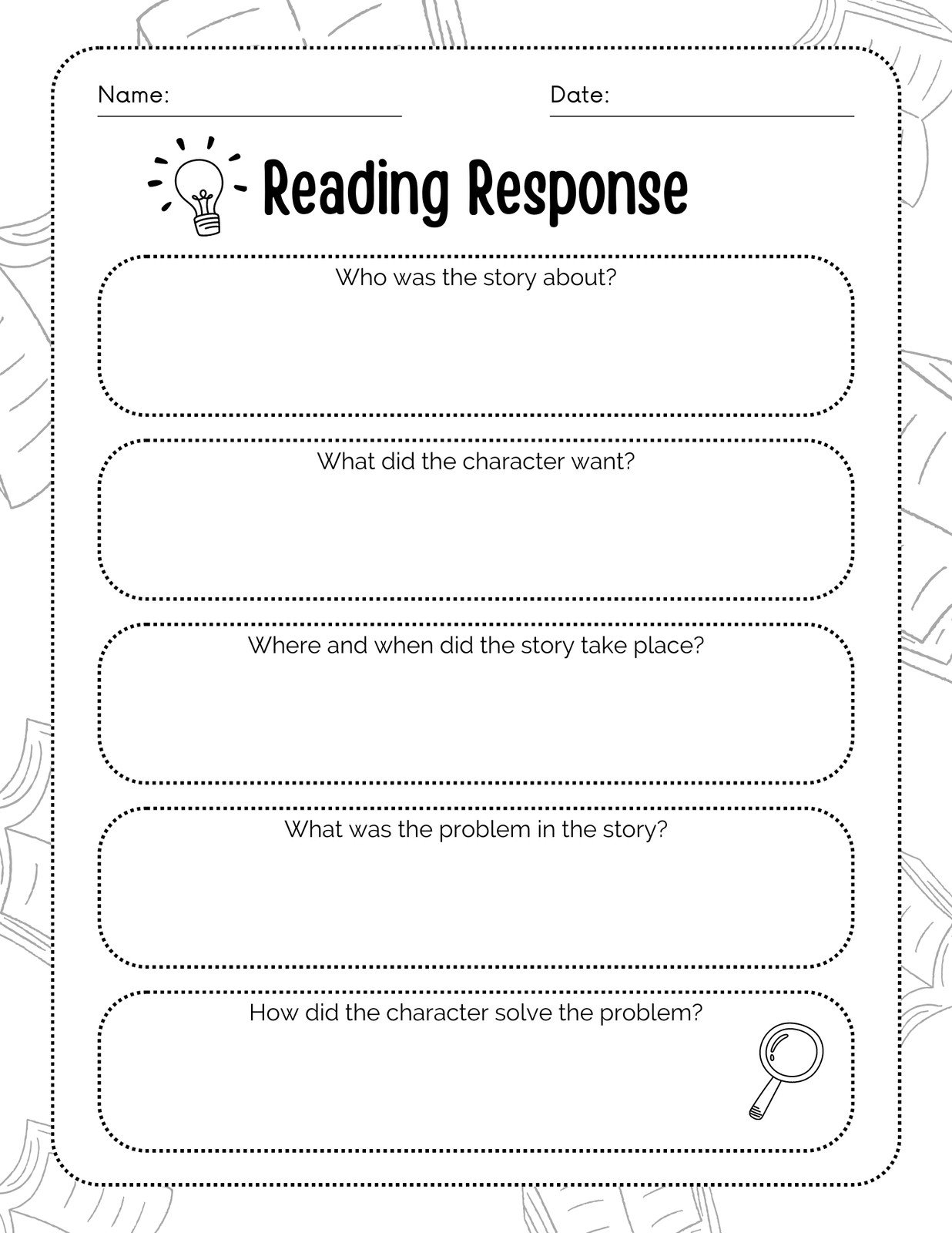 Reading Comprehension Worksheets With Essay Questions