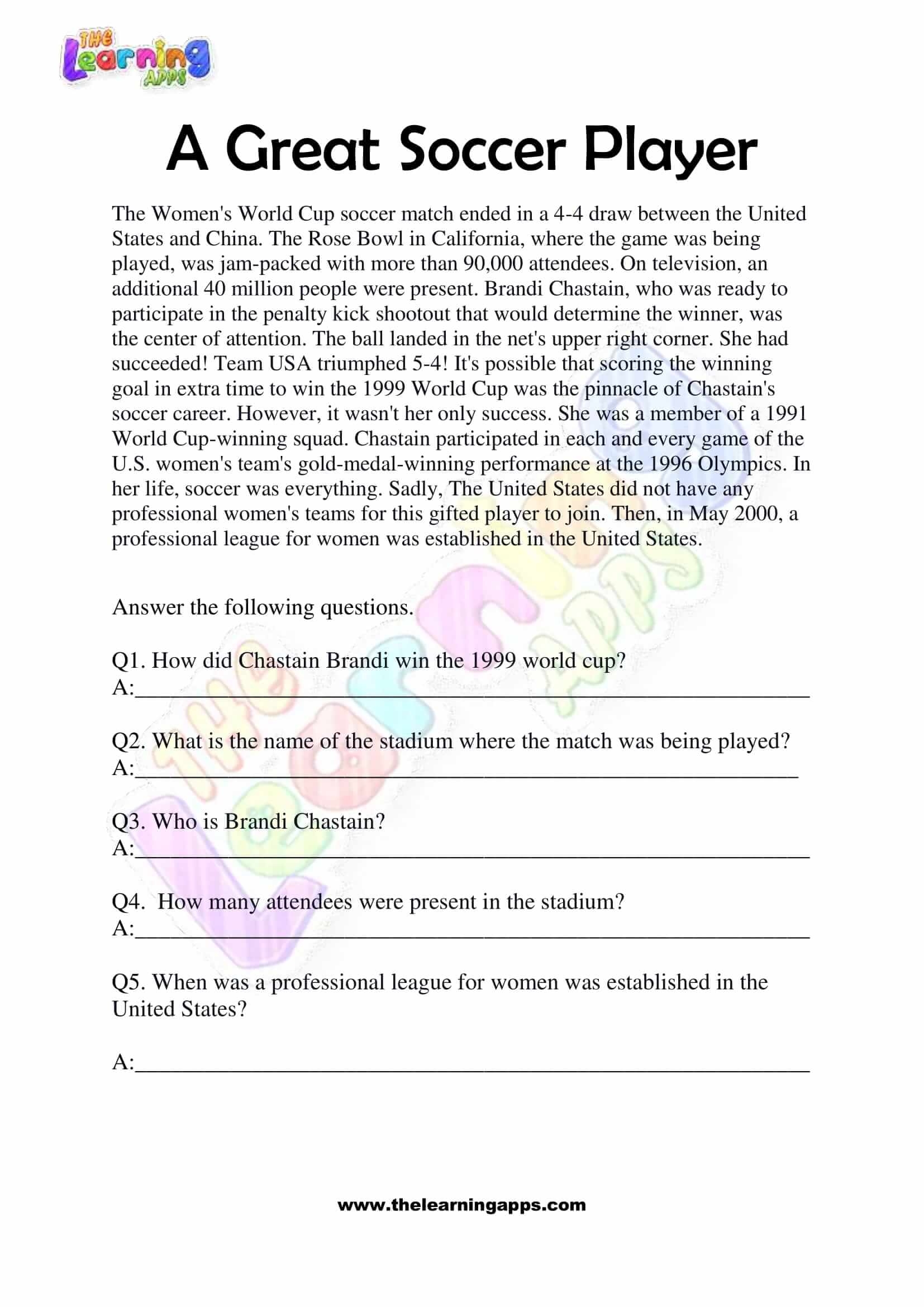 Free Non Fiction Reading Passages Worksheets For Grade 3