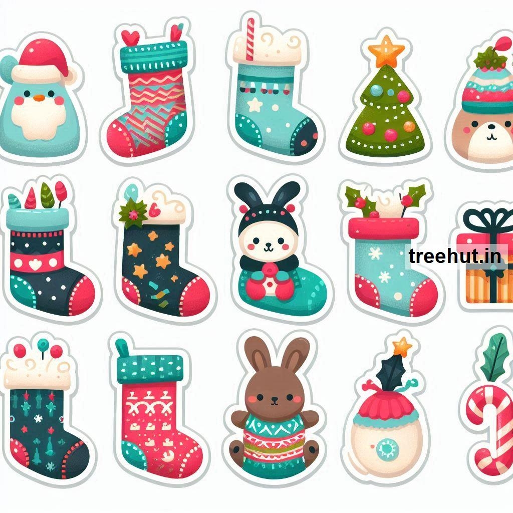 Free Printable Christmas Stockings