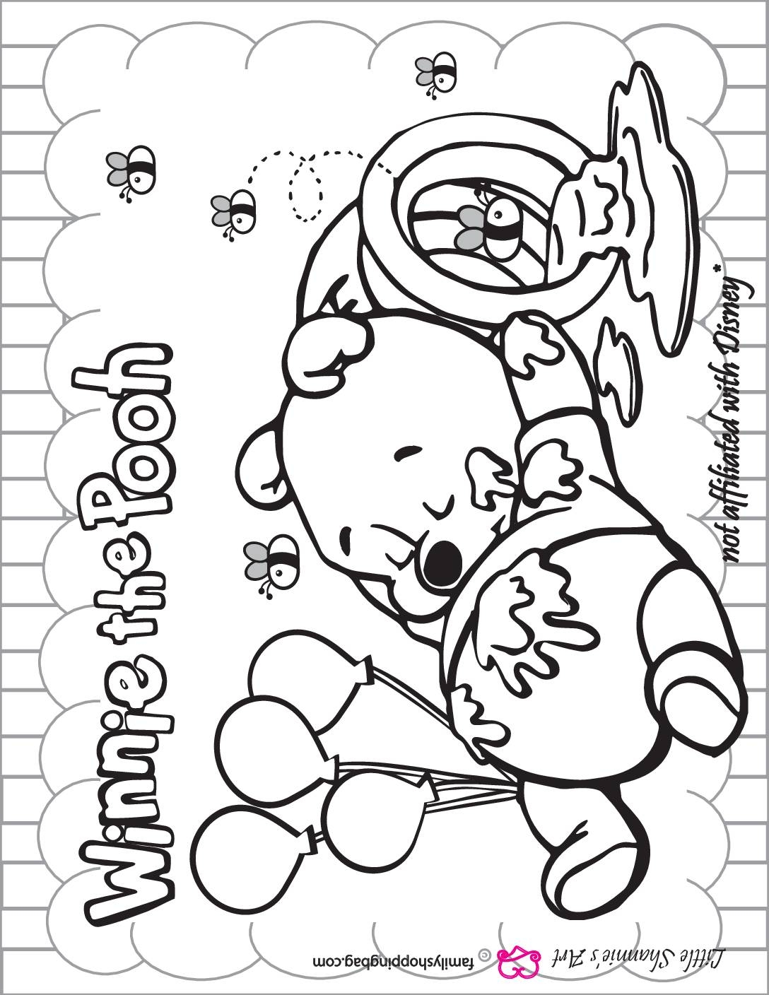 Free Printable Disney s Winnie The Pooh Coloring Pages And More 
