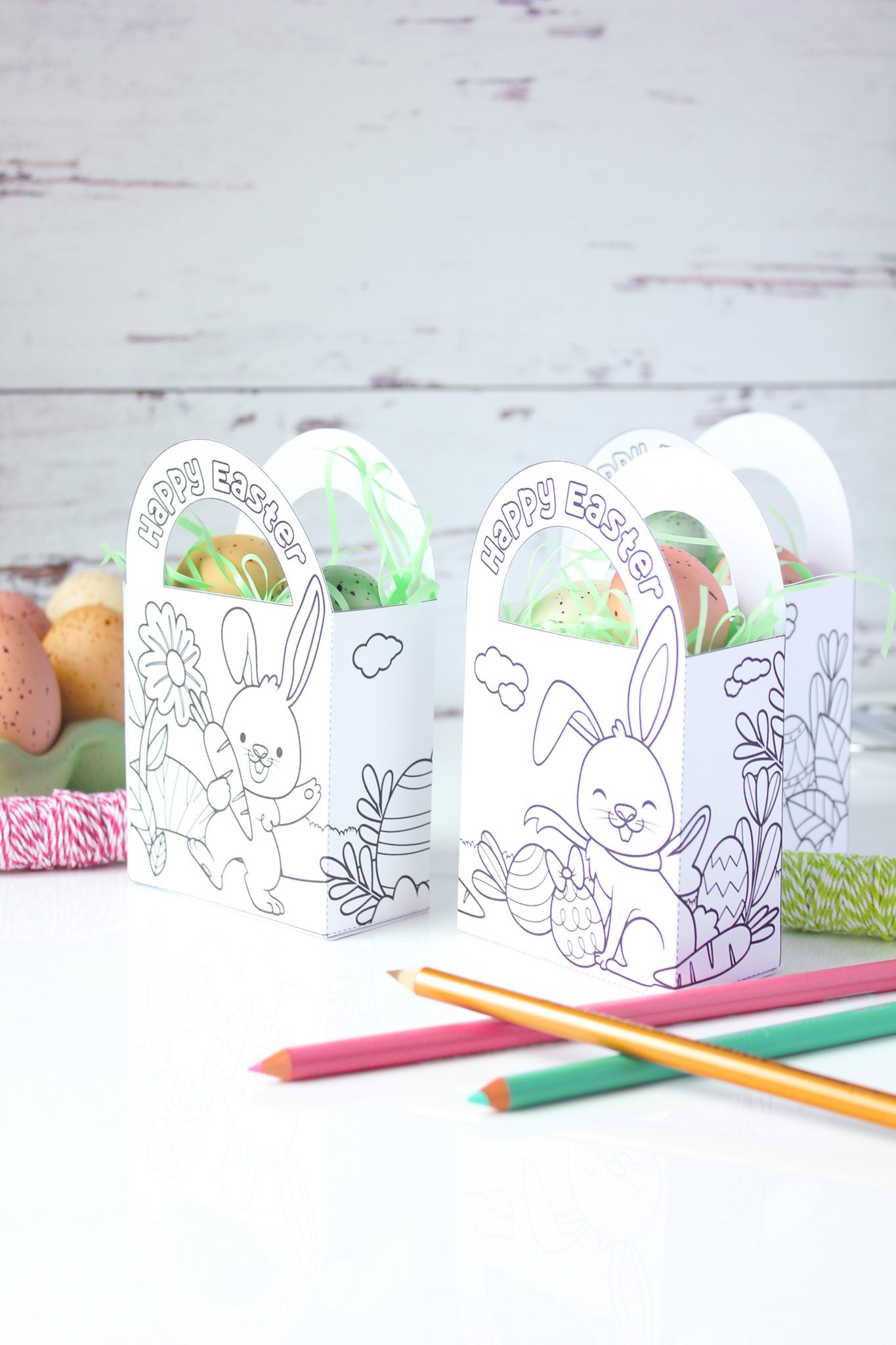 Free Printable Basket Template
