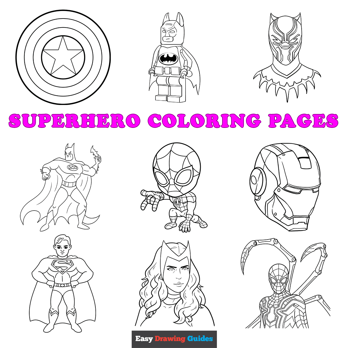Free Printable Superhero