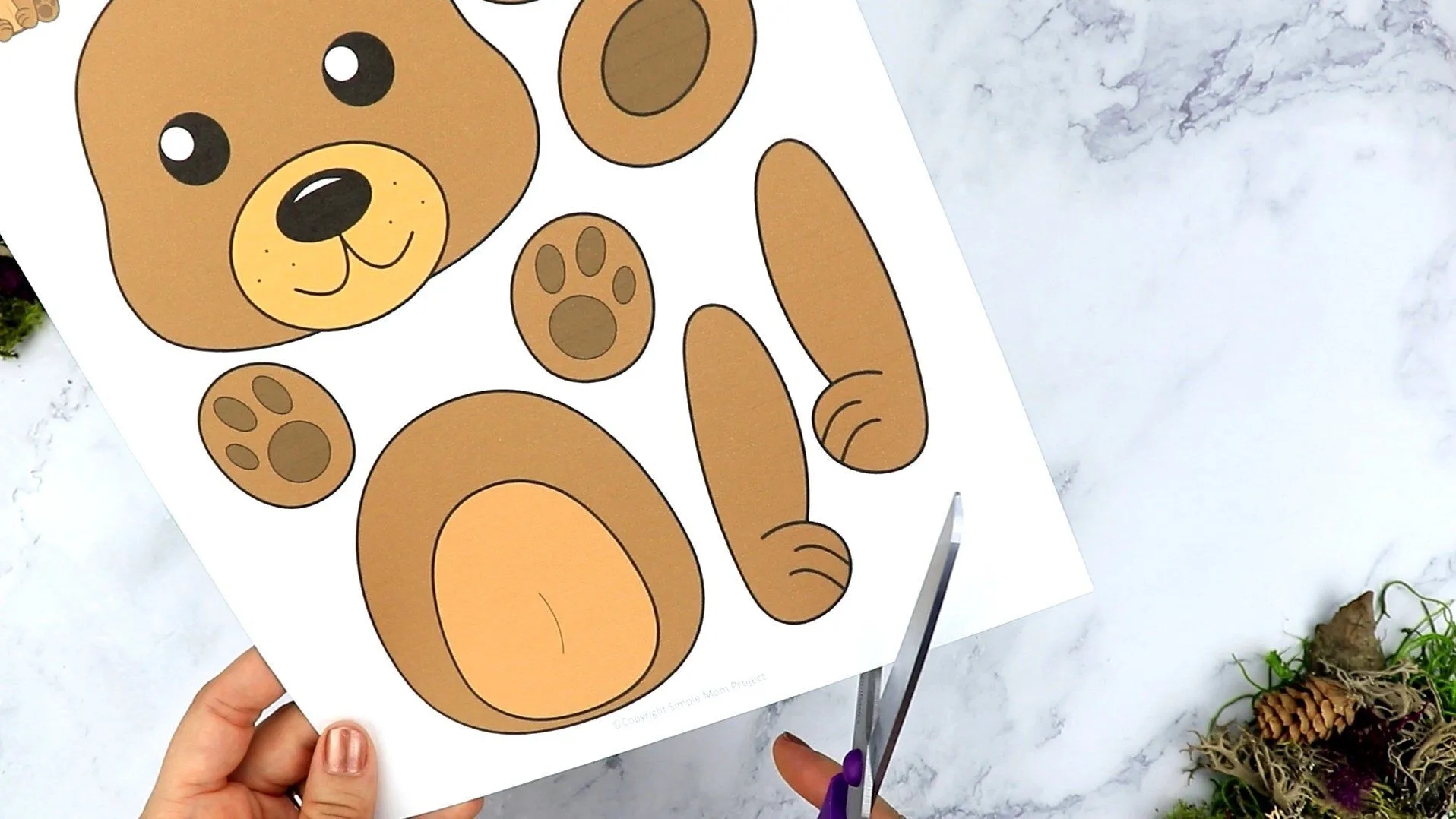 Free Printable Bear Template