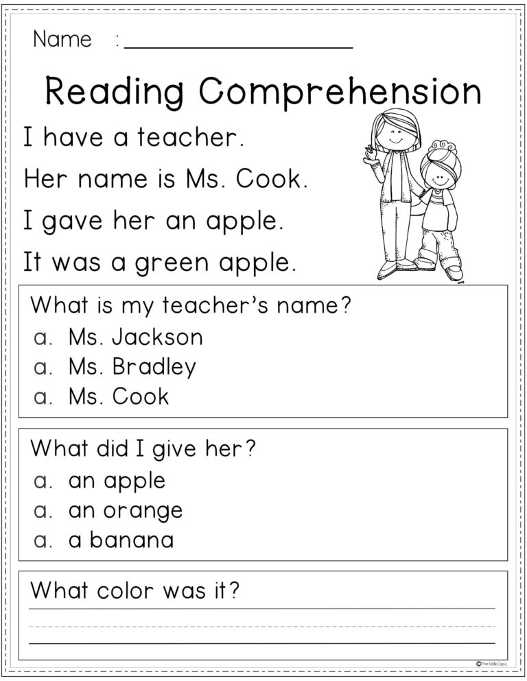 FREE Reading Comprehension Passages By Kaitlynn Albani Worksheets Library Worksheets Library