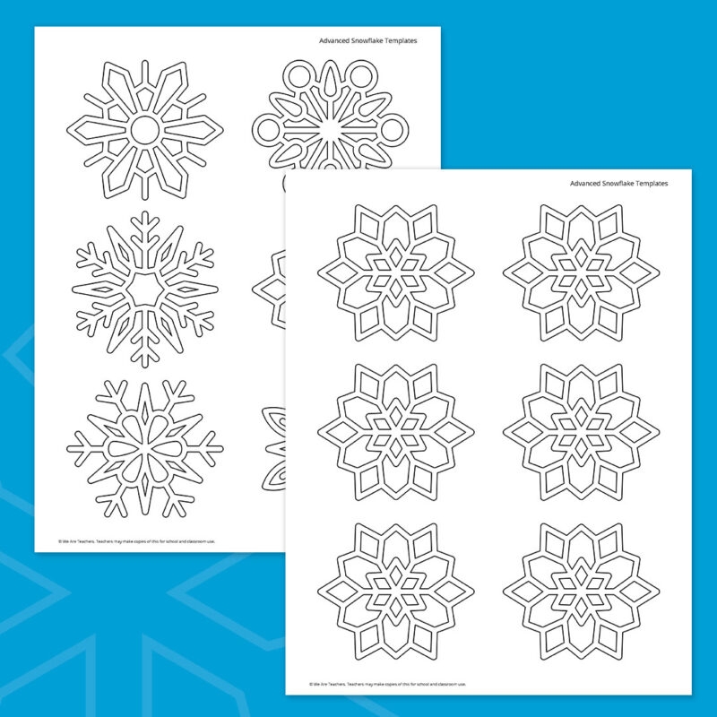 Snowflake Free Printable