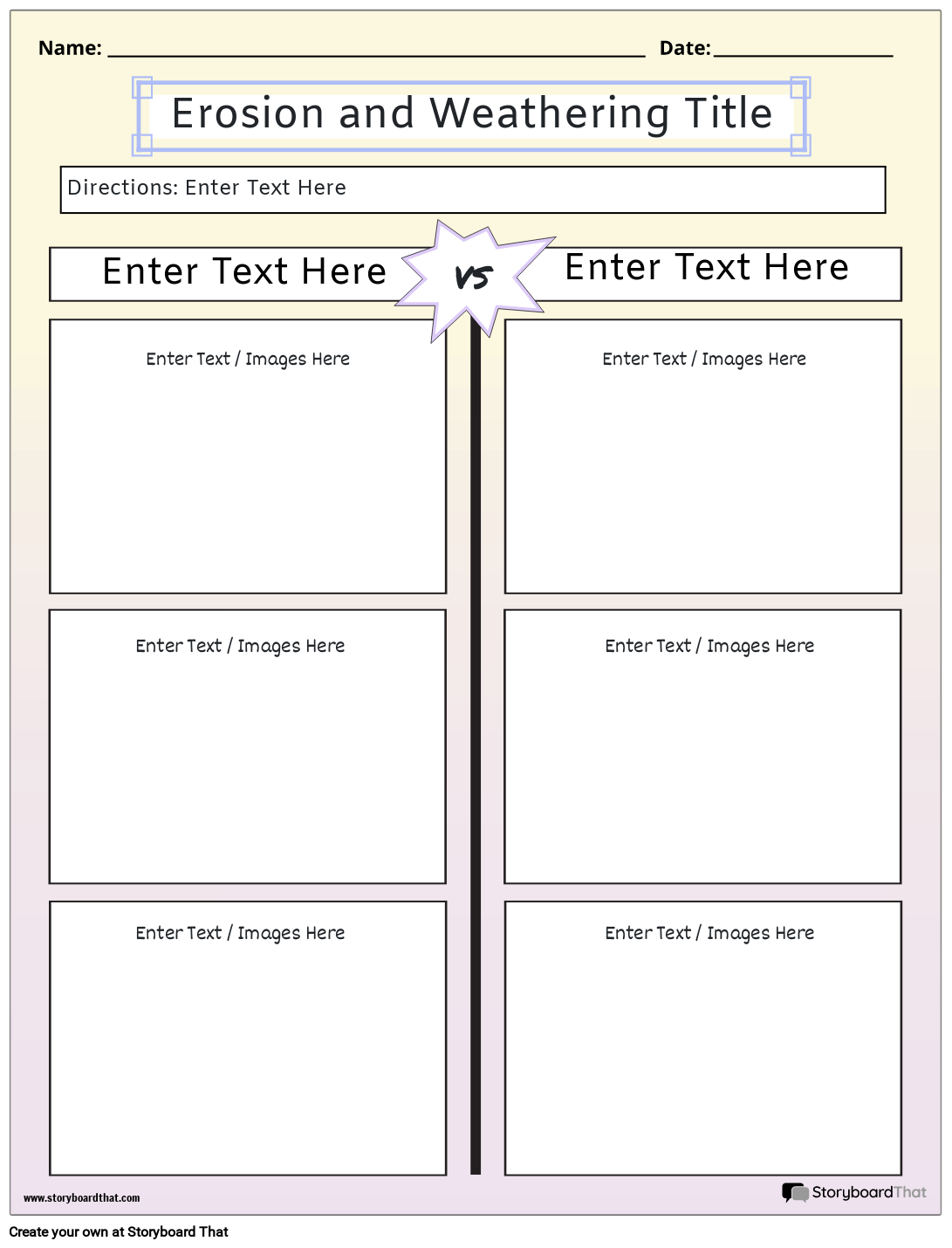 Weathering And Erosion Reading Comprehension Worksheets