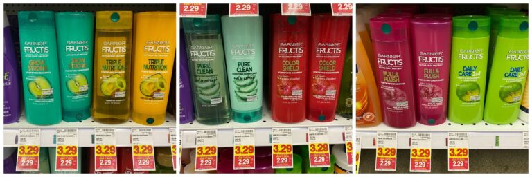 Garnier Fructis Shampoo U0026 Conditioner Will Be JUST 0 29 Each At Kroger Kroger Krazy