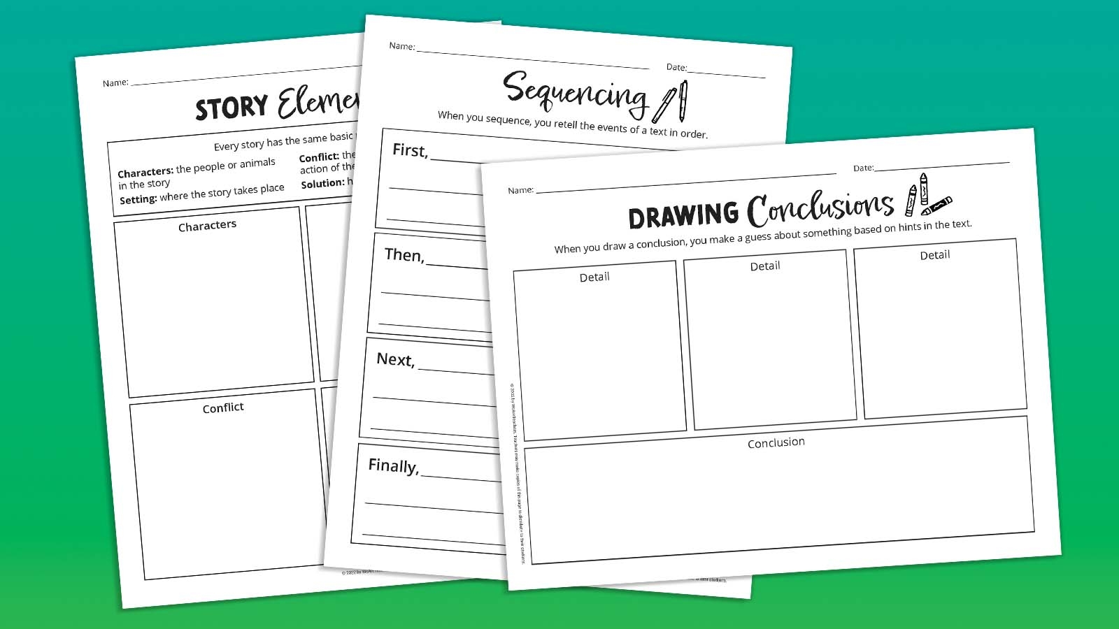 Reading Comprehension Strategies Worksheets Middle School