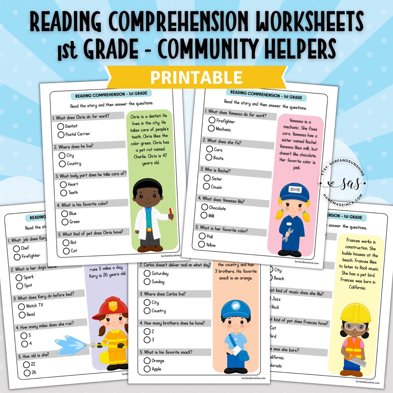 Secret Service Agent Reading Comprehension Worksheets