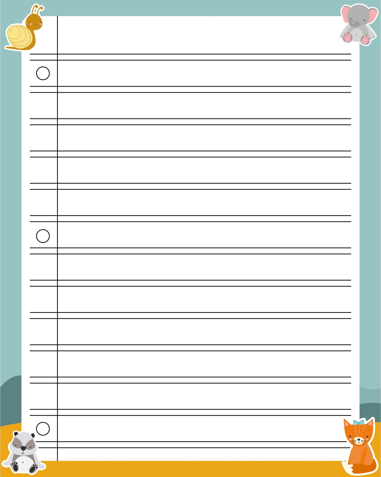 Handwriting Without Tears Printables Free