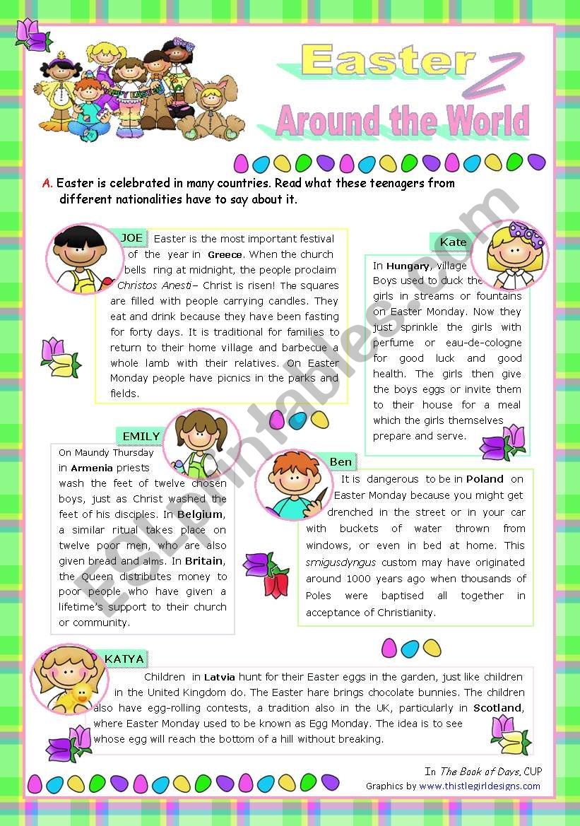 Reading Comprehension Worksheets National Egg Day