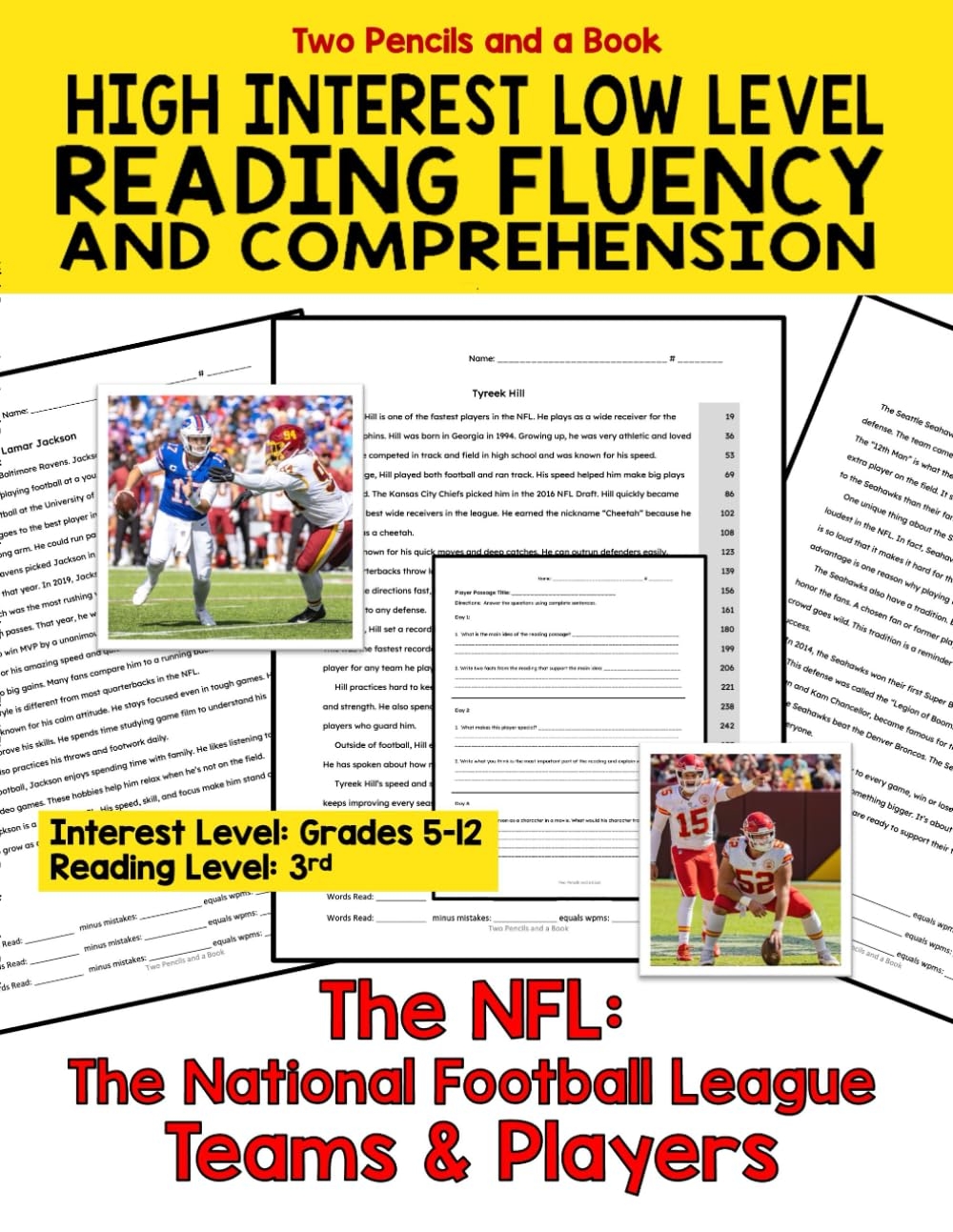 Low Level Reading Comprehension Worksheets