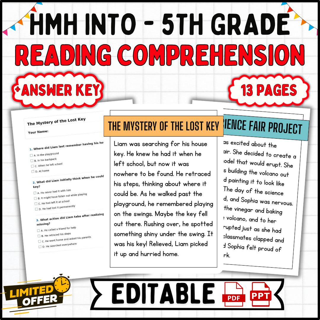 Reading Comprehension Worksheets Science 5th Grade