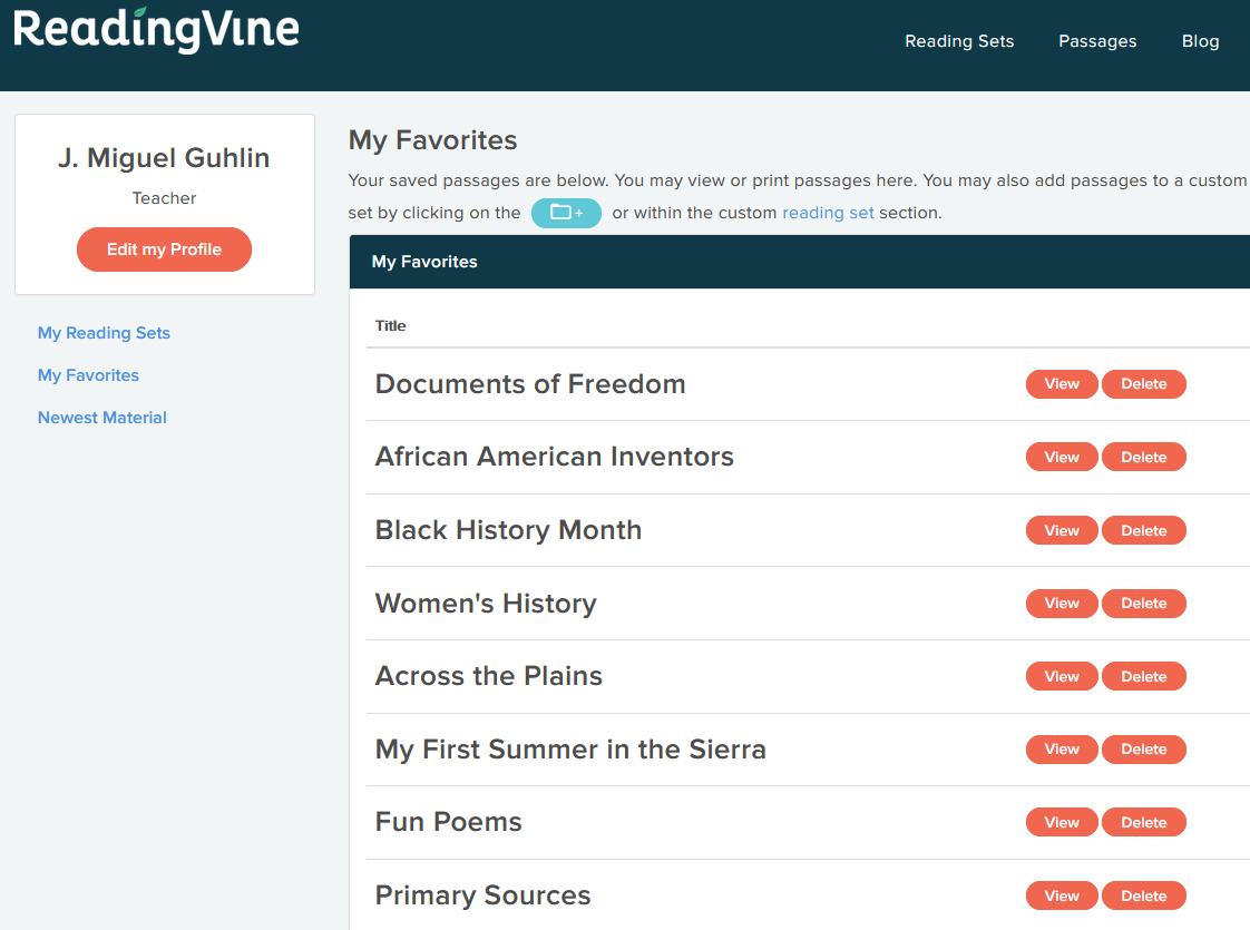 Improve Reading And Comprehension Skills Using Vine TCEA 