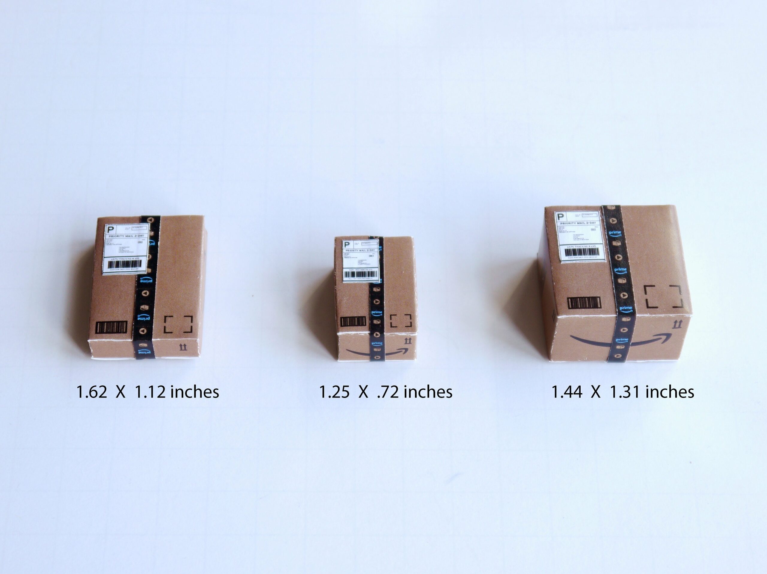 Instant Download Miniature Amazon Inspired Packages DIY Printable 
