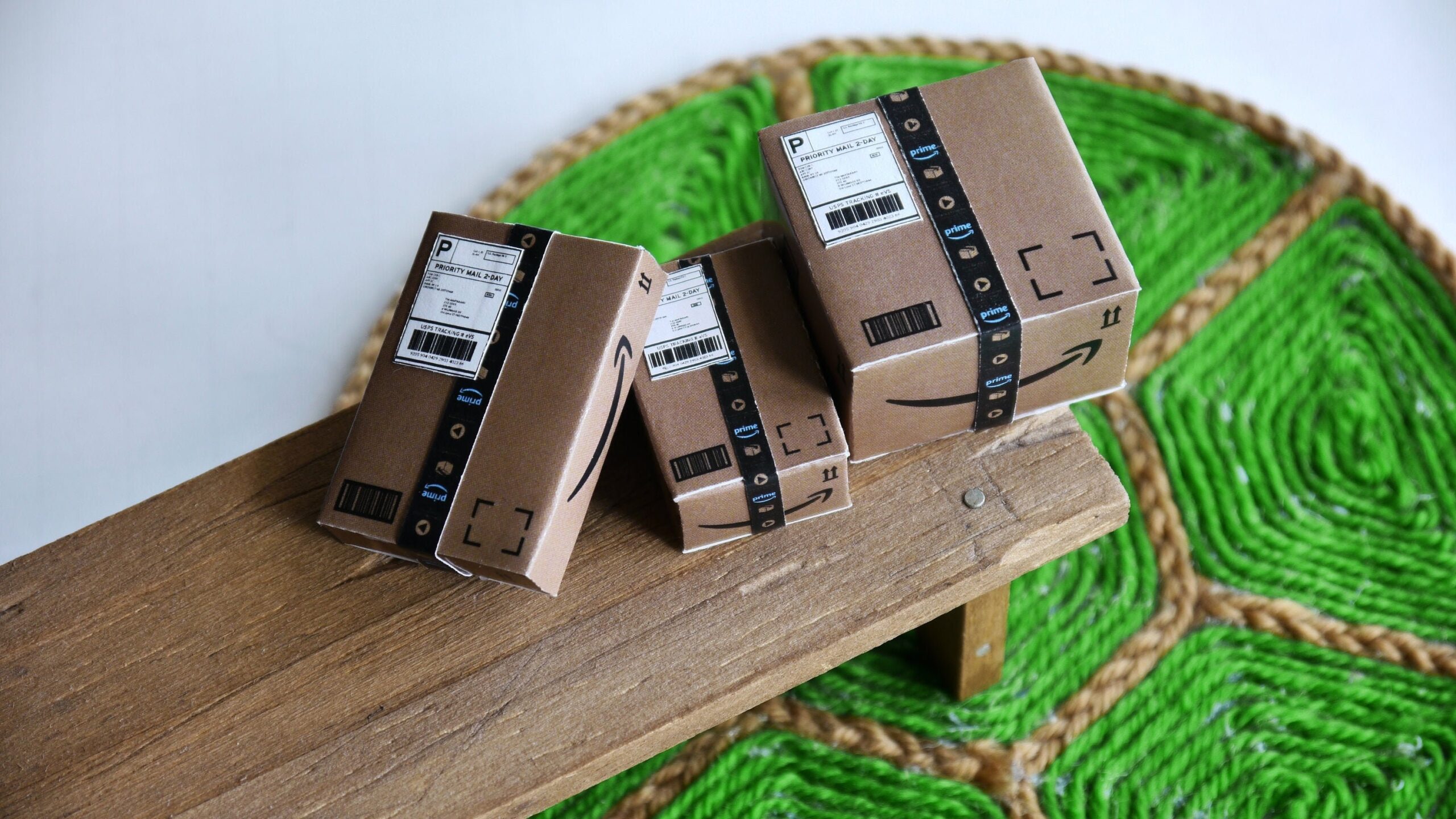 Instant Download Miniature Amazon Inspired Packages DIY Printable 
