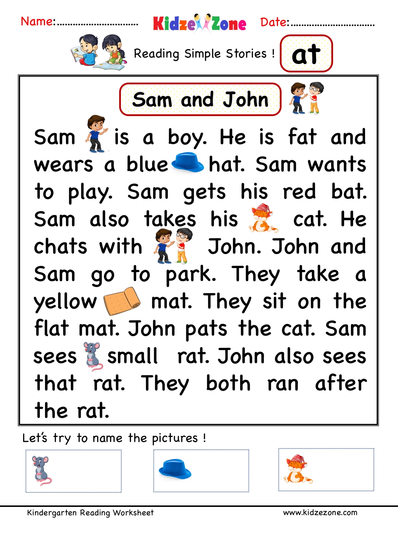 Family Reading Comprehension Worksheets