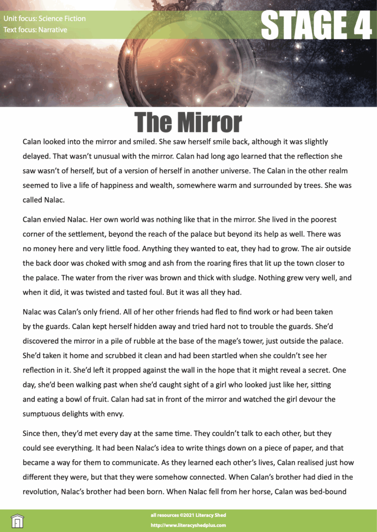 Literacy Shed Plus Science Fiction