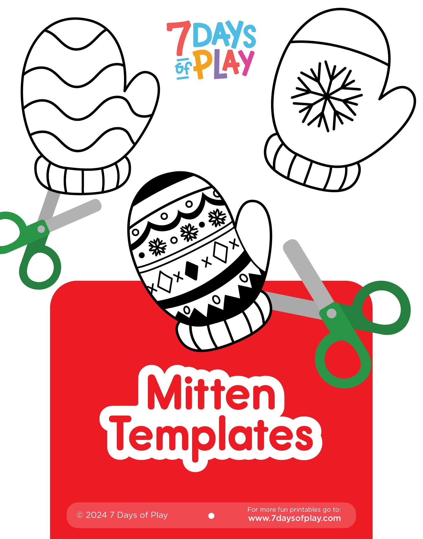 Mittens Free Printable