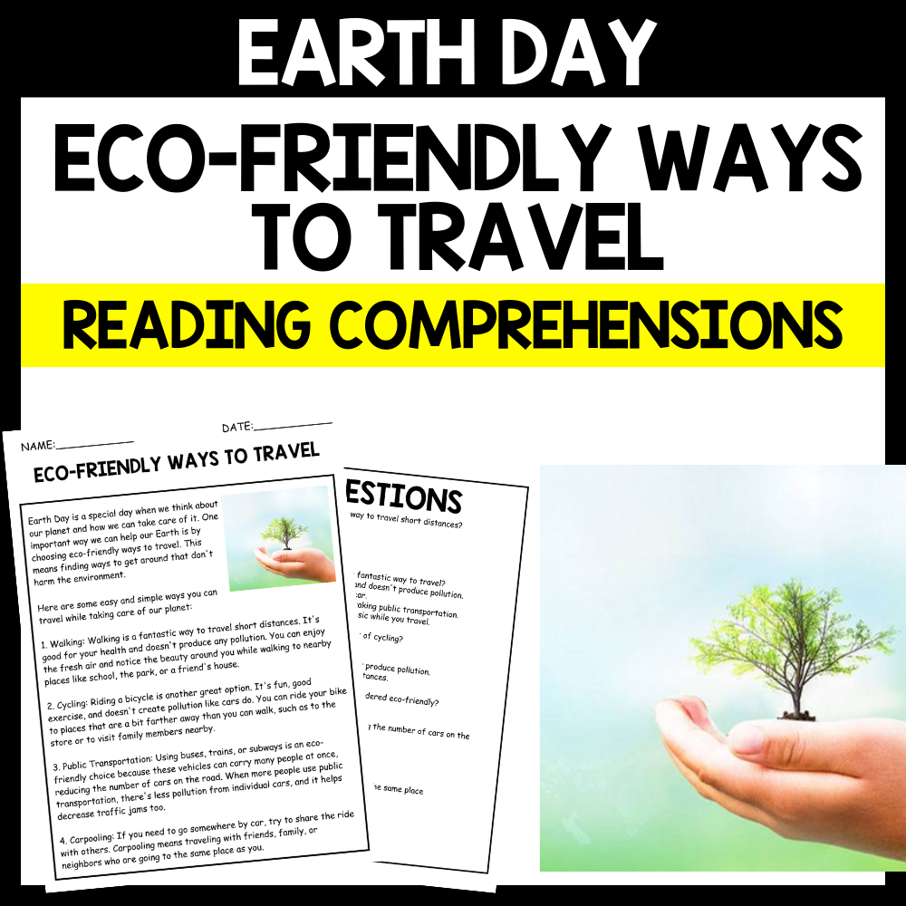 Travel Reading Comprehension Worksheets