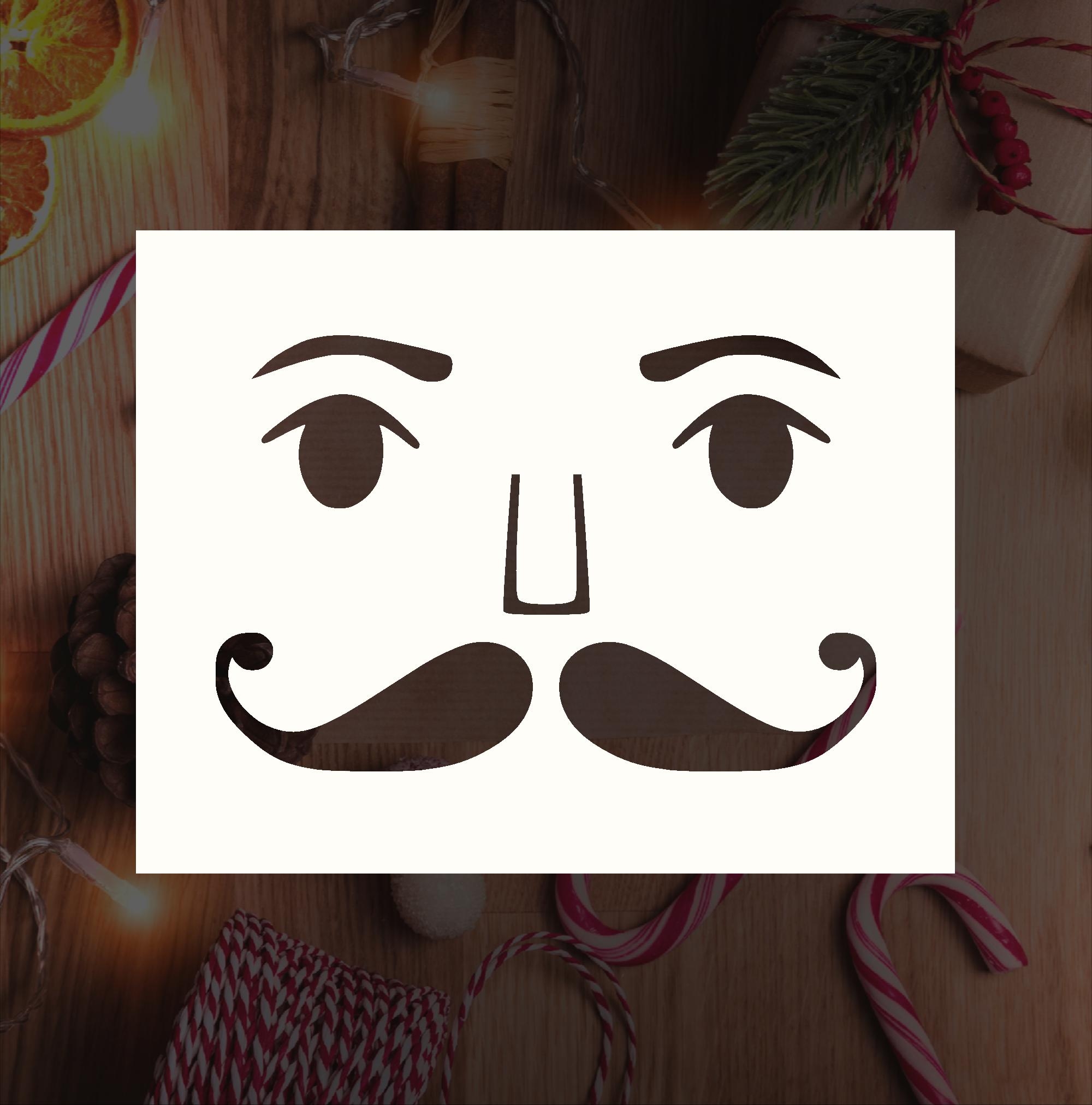 Free Printable Nutcracker Face Template