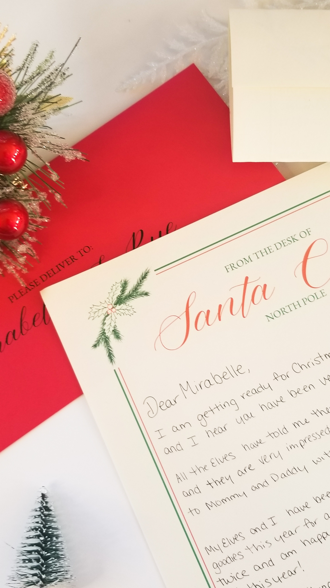 Personalized Letters From Santa New Arrivals