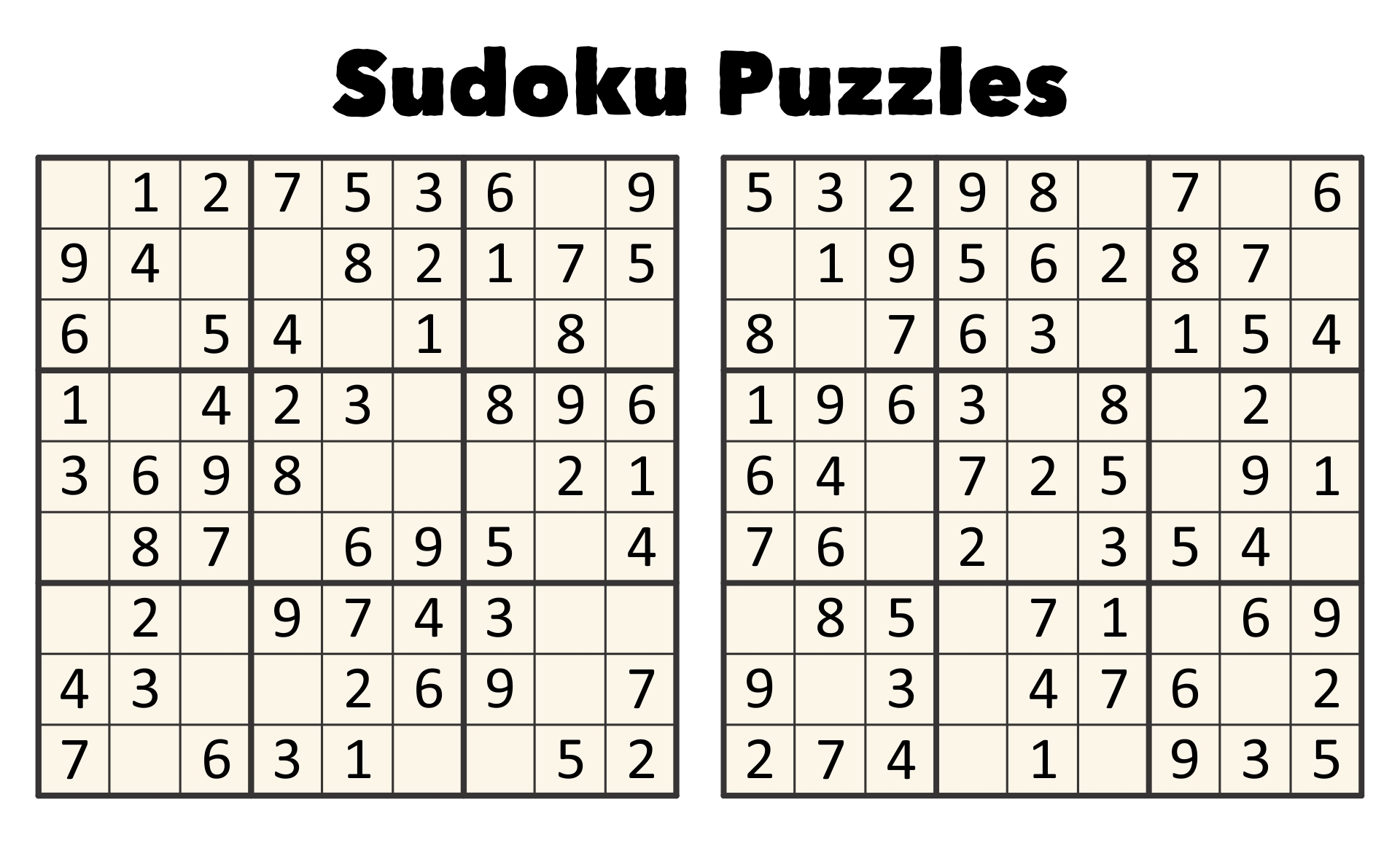 Free Sudoku Printable 6 Per Page